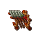 lizard weapon rack