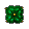 green pillow