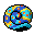 colourful snail shell