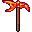 fiery barbarian axe replica