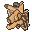 wooden trash