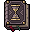 book with an hourglass