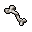 hardened bone